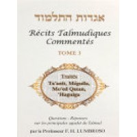 Hagadot Hatalmoud - Récits talmudiques commentés - Tome 3